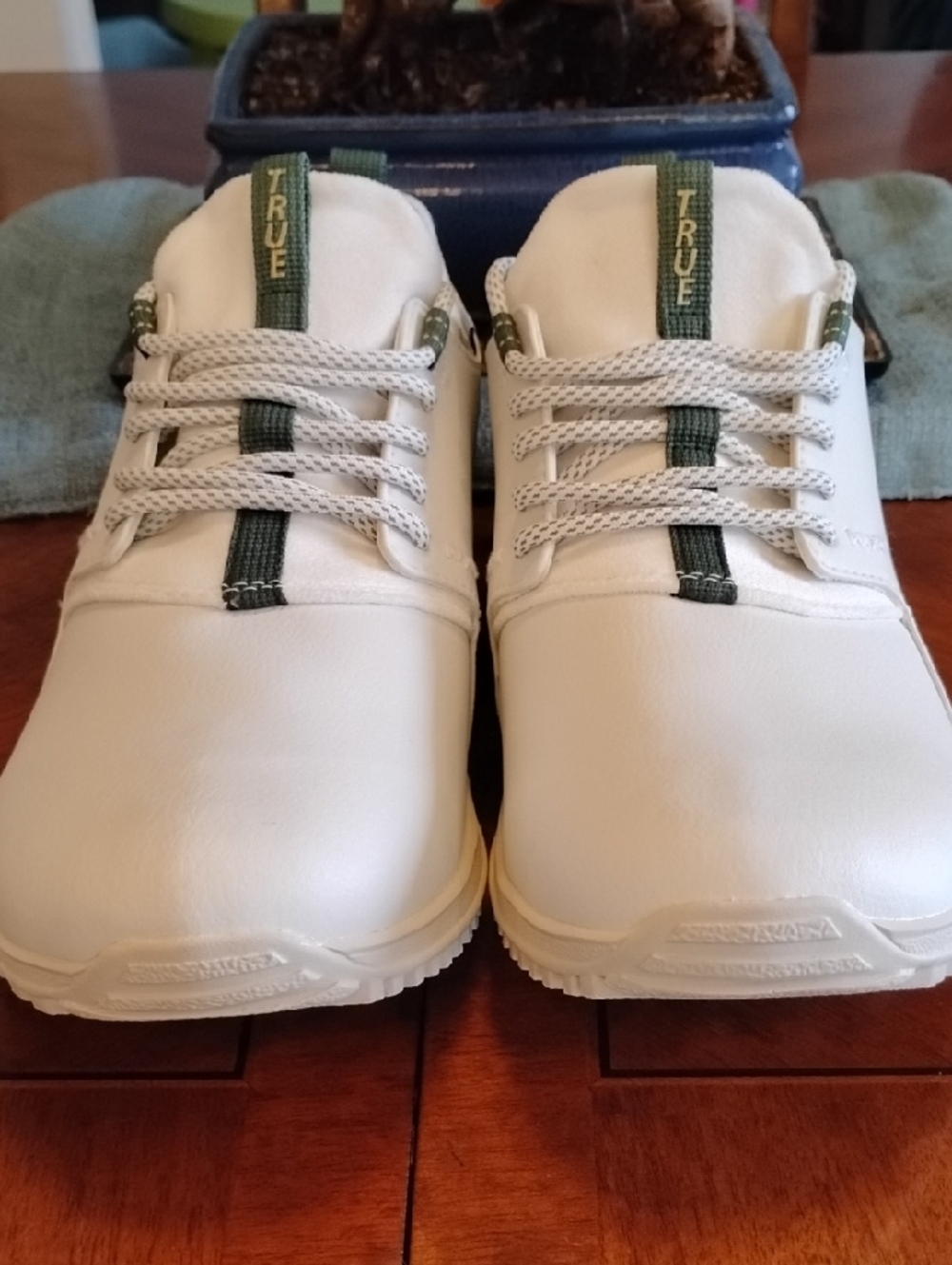 TRUE Linkswear OG 1.2 “Members Only” Limited Edition Golf Shoes White Green Mens - Picture 2 of 16